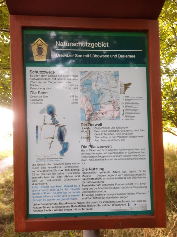 Uns lütt Wohnung Nossentiner Huette Exterior foto